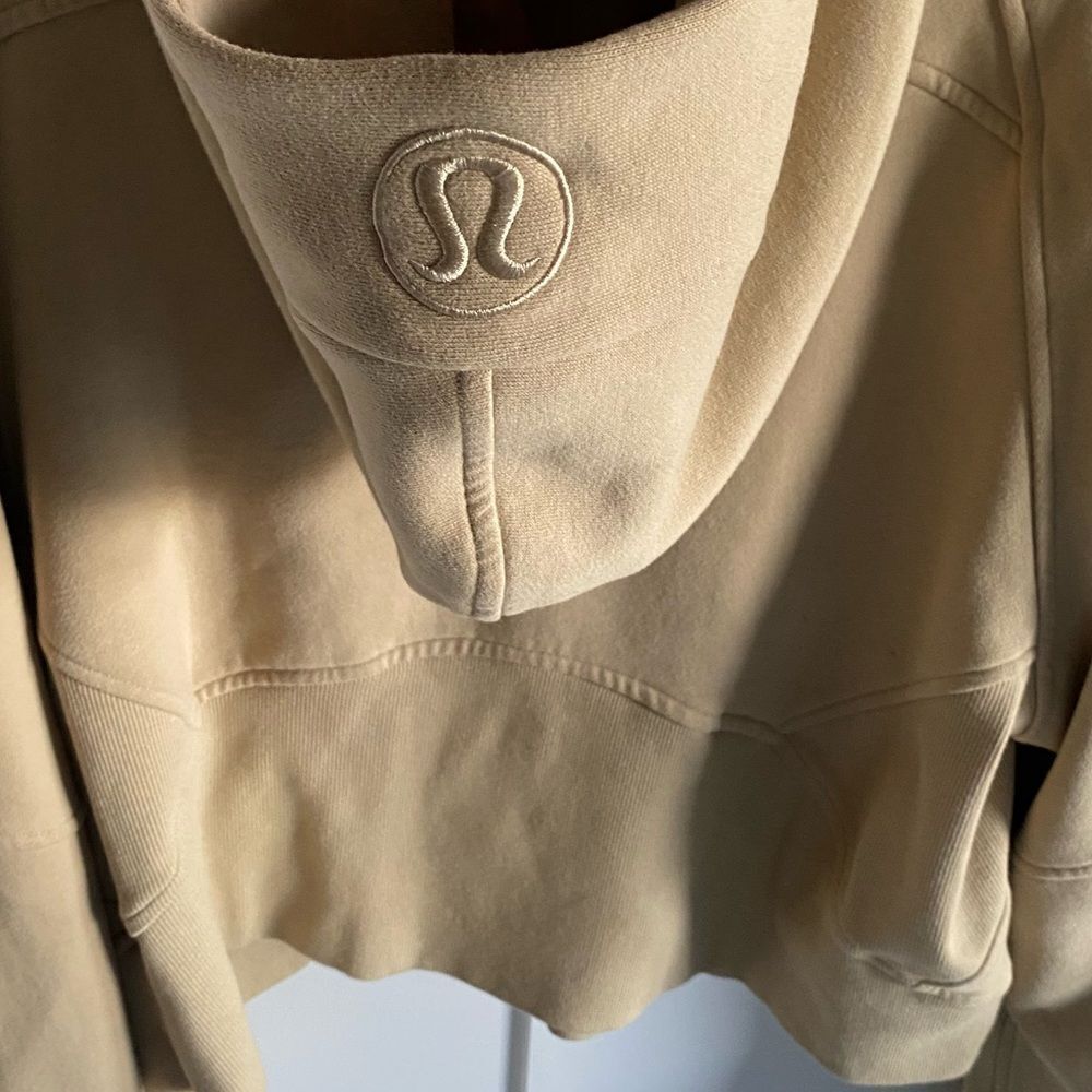 NWT Trench lululemon Oversized Hoodie Scuba 1/2 Zip - Picture 9 of 9